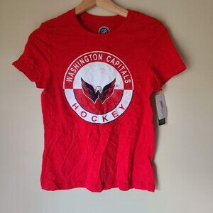 Washington Capitals Hockey Girl's T-Shirt, Size L10/12